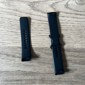 Fitbit Band for Fitbit Charge 5 & 6 Genuine Fitbit S & L Bands Black